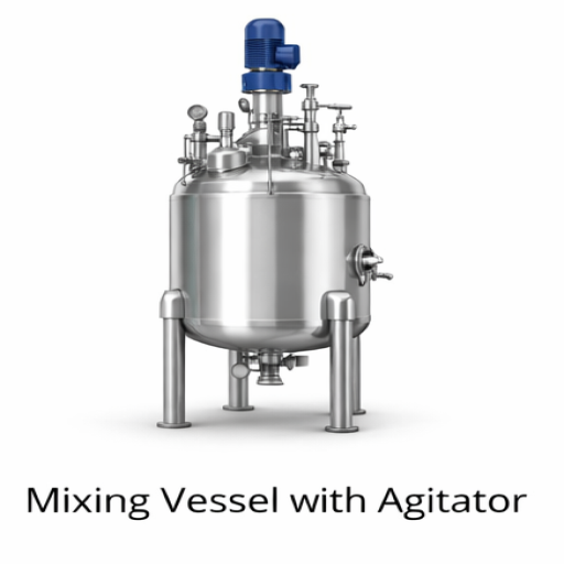 Mixing Vessel with Agitator